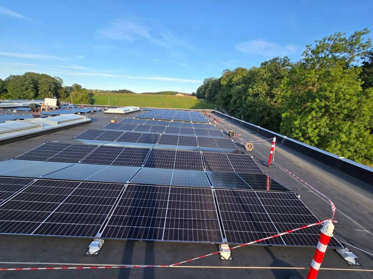 PV-Aufdachanlage