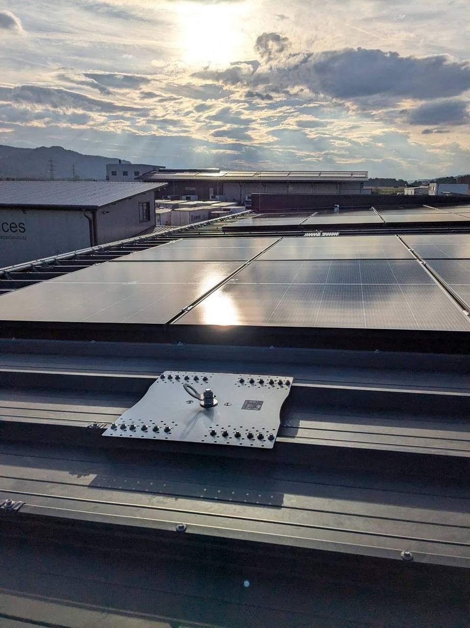 Module im Abendlicht